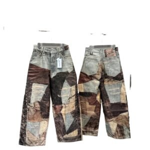 Acne Studios Color - Blocked Retro - Style Jeans