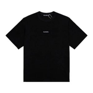Acne Studios simple-style black T-shirt