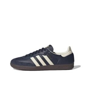 Adidas retro dark blue skate shoes