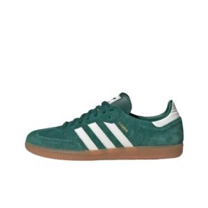 Adidas Samba retro green shoes
