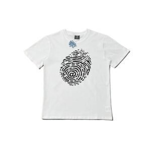 ADWYSD Fingerprint Style White T-shirt