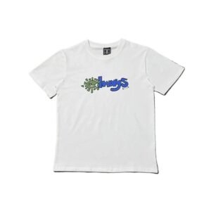 ADWYSD Printed Simple White T-shirt