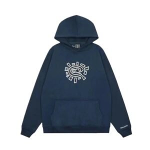 ADWYSD Trendy Style Navy Blue Hoodie