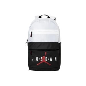 AIR JORDAN Black and White Trendy Cool Backpack