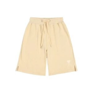AMI casual style khaki shorts