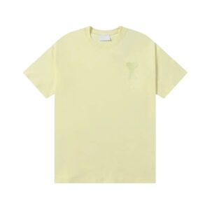 AMI Love Donation Light Yellow T-shirt