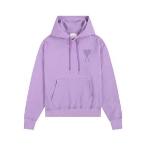 Ami Love Embroidered Light Purple Sweatshirt