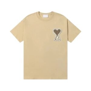 AMI Love Embroidery Style T-shirt