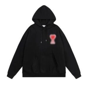 AMI Love Series Black Hoodie