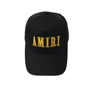 AMIRI black trendy baseball cap