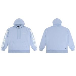AMIRI Bone Grain Trendy Cool Style Light Blue Sweatshirt