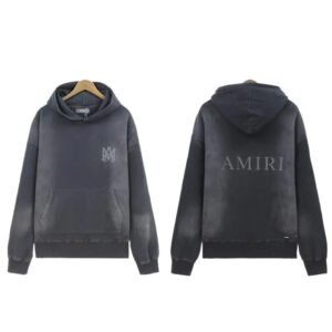 AMIRI Gradient Trendy Grey Hoodie