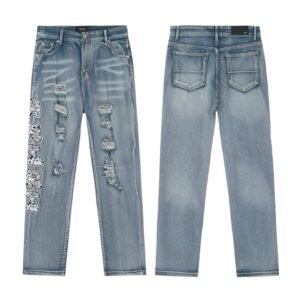 AMIRI Graffiti Ripped Jeans