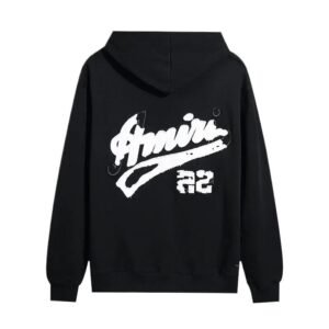 AMIRI Graffiti Style Black Hoodie