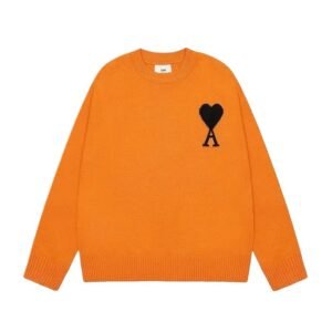 AMIRI Love Orange Sweater