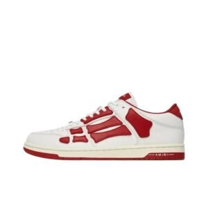 AMIRI Red and White Retro Style Board Shoes