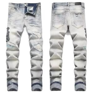 AMIRI ripped jeans with a trendy style