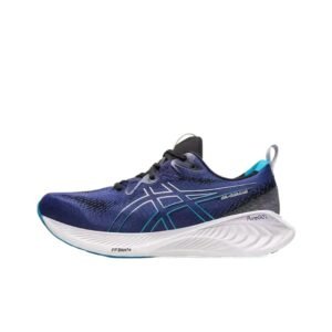 ASICS Gel-Nimbus retro blue running shoes