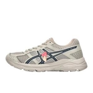 ASICS retro light gray sports shoes