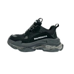 Balenciaga black dad shoes