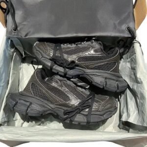 Balenciaga dad-style black shoes