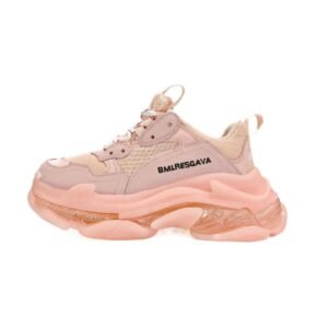 Balenciaga dad-style pink shoes