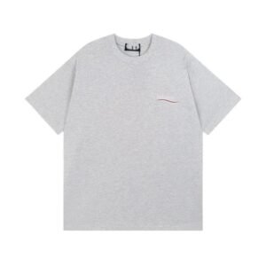 Balenciaga minimalist style grey T-shirt