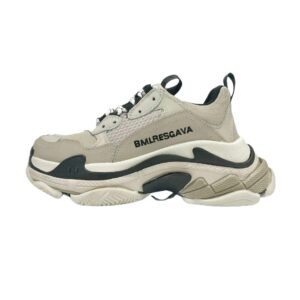 Balenciaga retro gray and white sneakers