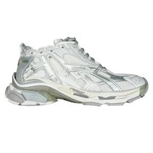 Balenciaga retro-style white shoes