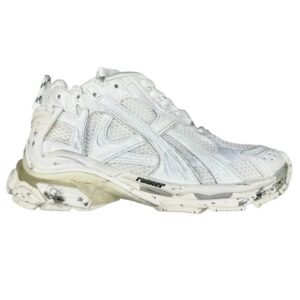 Balenciaga retro-style white shoes