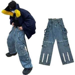 Balenciaga workwear-style jeans