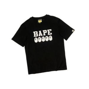 Bape Ape Head Simple Black T-shirt