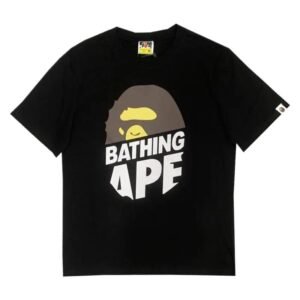 Bape Ape Head Simple Black T-shirt