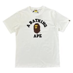 Bape Ape Head Simple White T-shirt