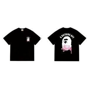 Bape Ape Head Street Style Black T-shirt