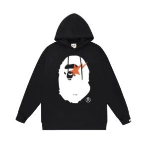Bape Ape Head Trendy Black Hoodie