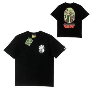 Bape Ape Head Trendy Black T-shirt