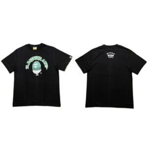 Bape Ape Head Trendy Cool Style Black T-shirt