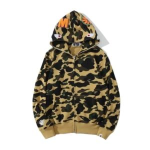 Bape camouflage-style hoodie
