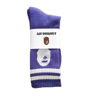 Bape Classic Purple Trendy Socks