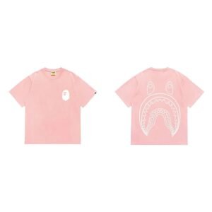 Bape Shark Series Pink T-shirts
