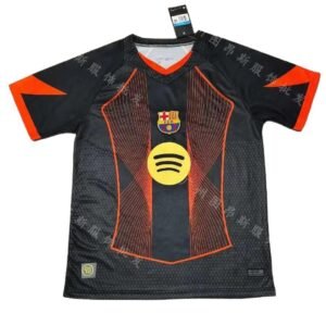 Bar_a's Tokyo Ghoul - style black and orange jersey.