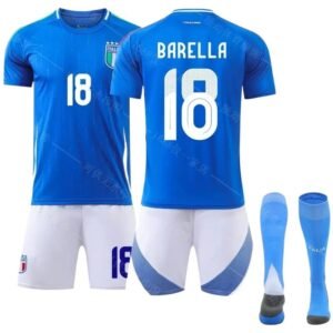 Barella's blue jersey of the Italian team