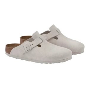 BIRKENSTOCK cork retro-style slippers