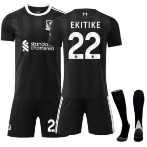 Black football jersey No. 22 of LFC