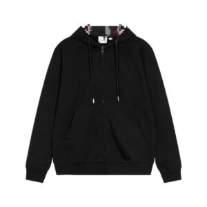 Burberry's classic and simple style black sweatshirt