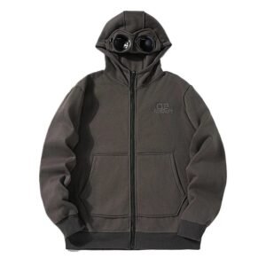 C.P. Workwear Style Dark Grey Hoodie