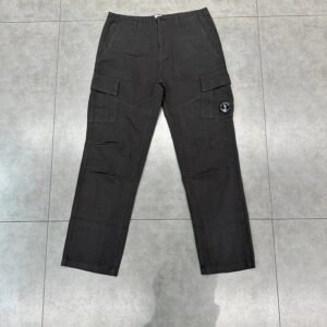 C.P. Workwear Style Dark Grey Long Trousers