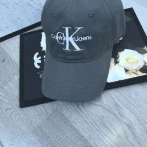 Calvin Klein Simple Style Dark Grey Baseball Cap