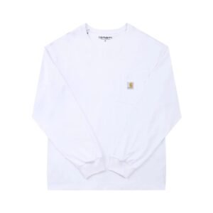 Carhartt basic simple white long-sleeve